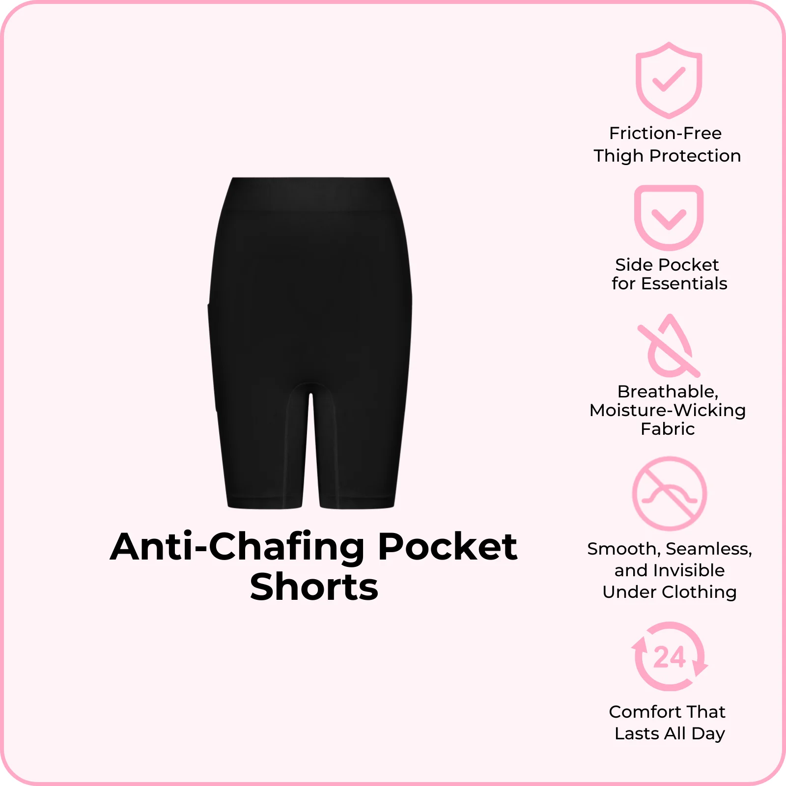 Anti-Chafing Pocket Shorts - Image 21