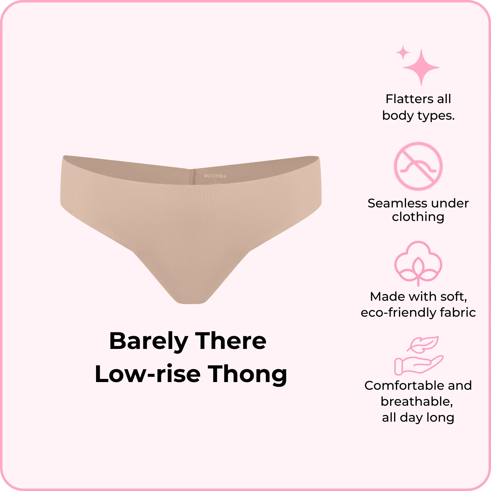 Barely There Low-rise Thong