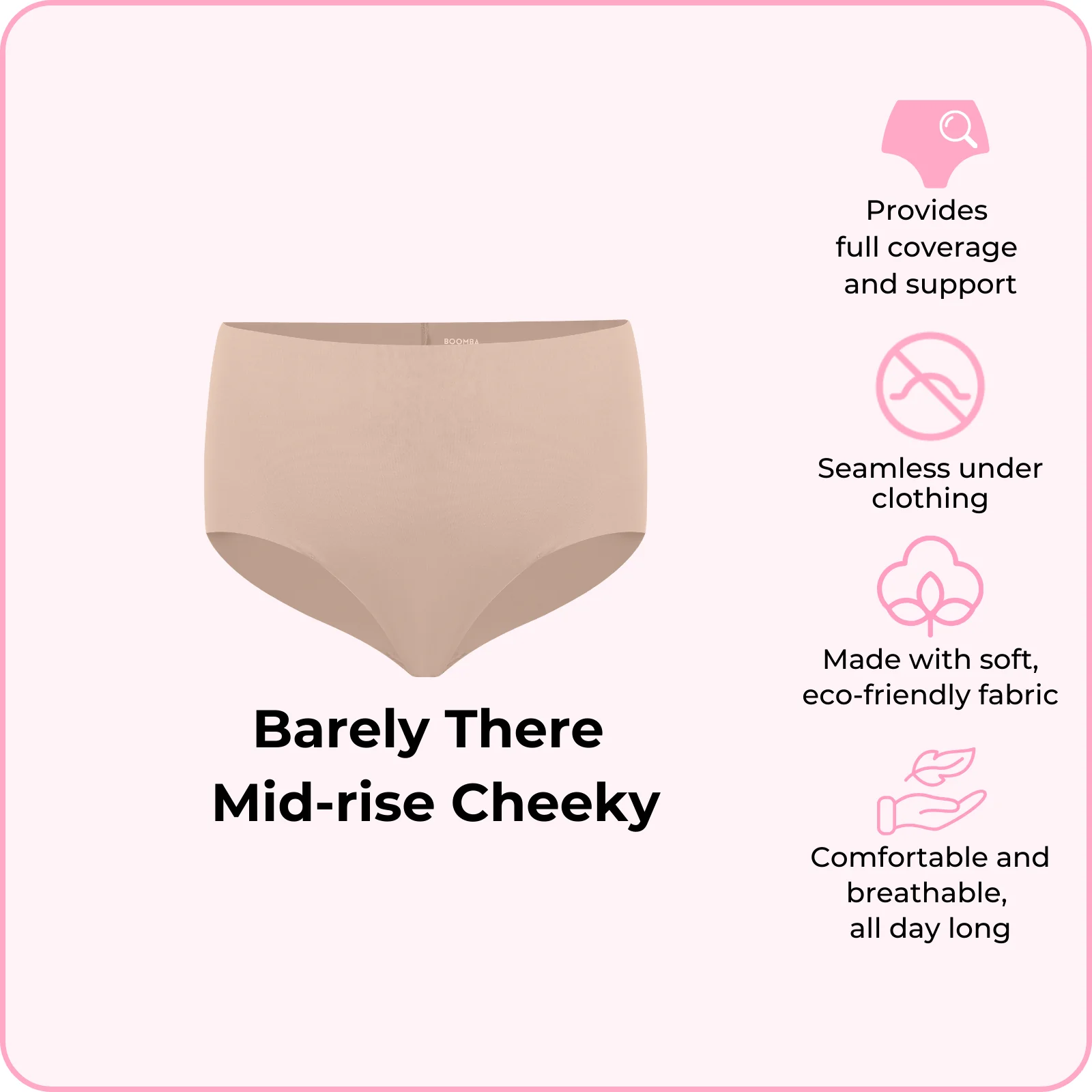 Barely There Mid-rise Cheeky