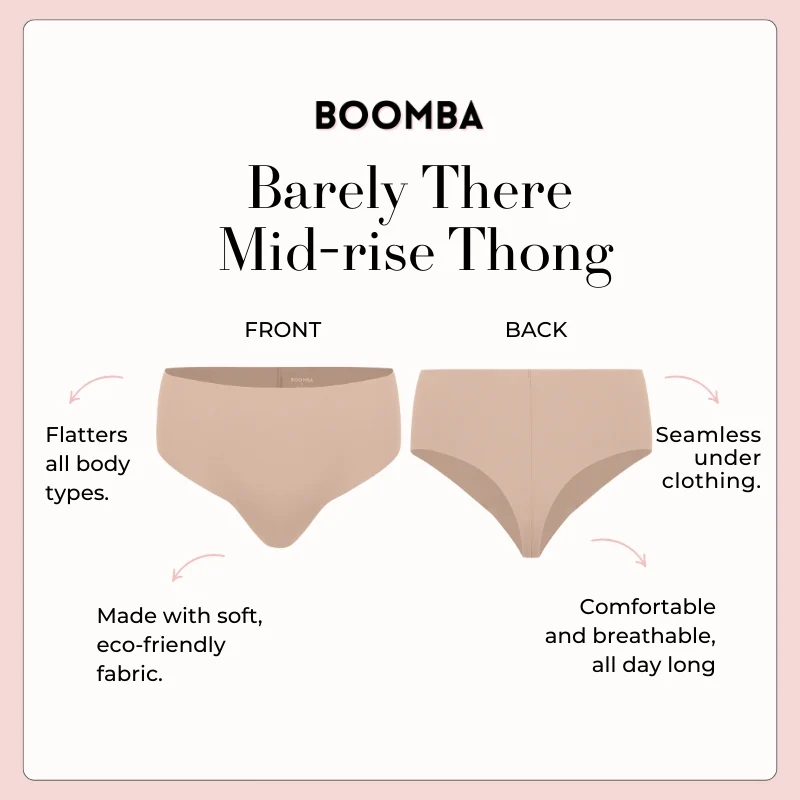 Barely There Mid-rise Thong - Image 25