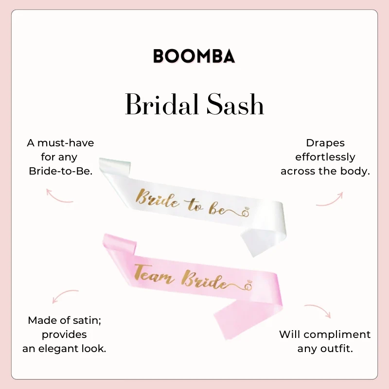 Bridal Sash - Image 8