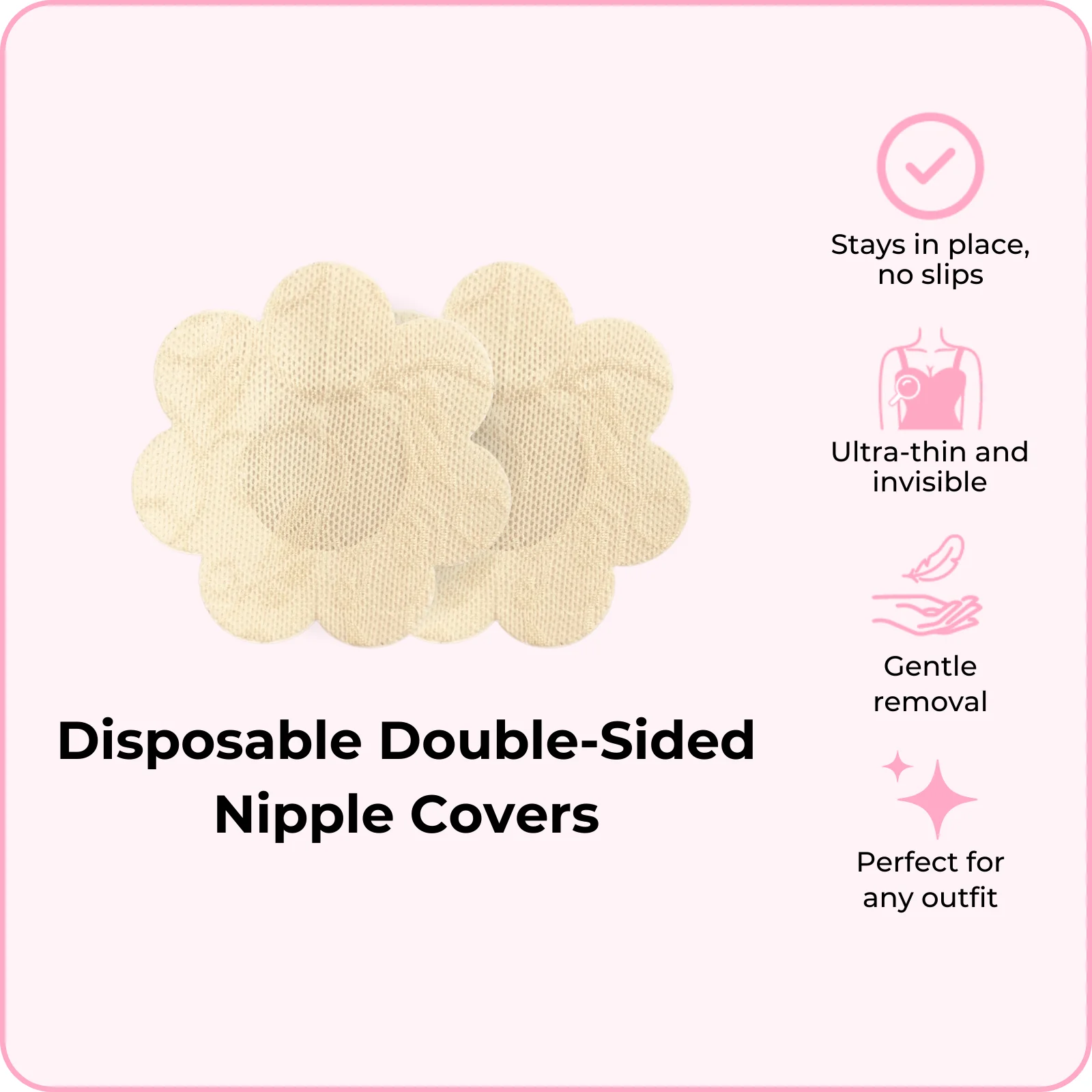 Disposable Double-Sided Nipple Covers