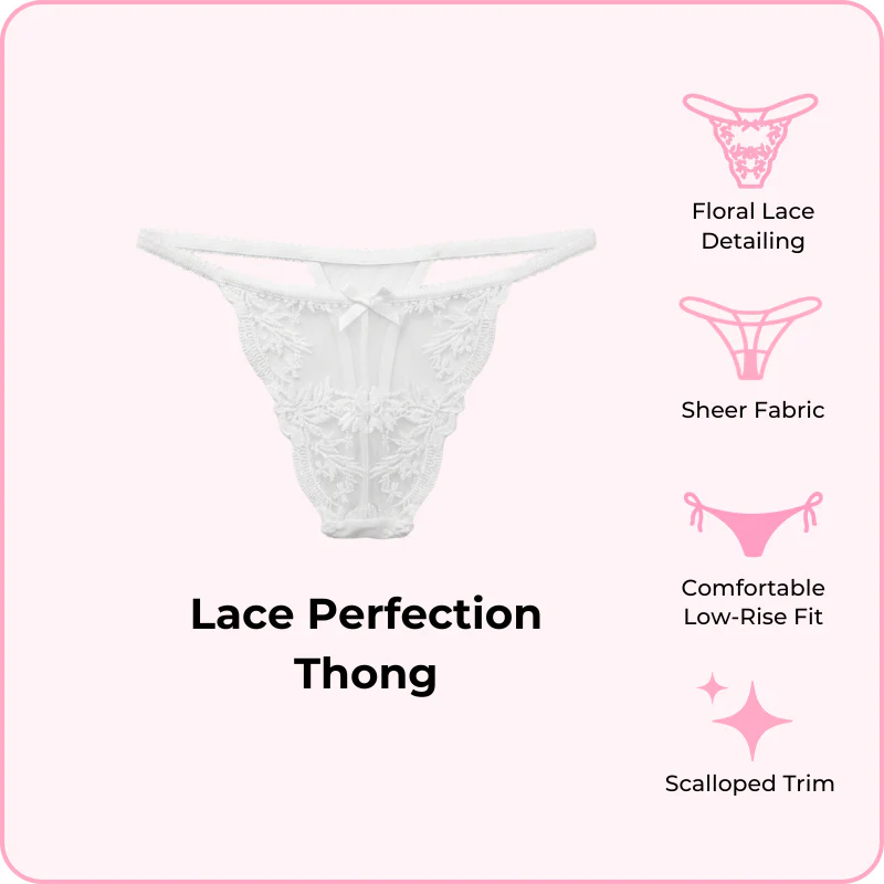 Lace Perfection Thong
