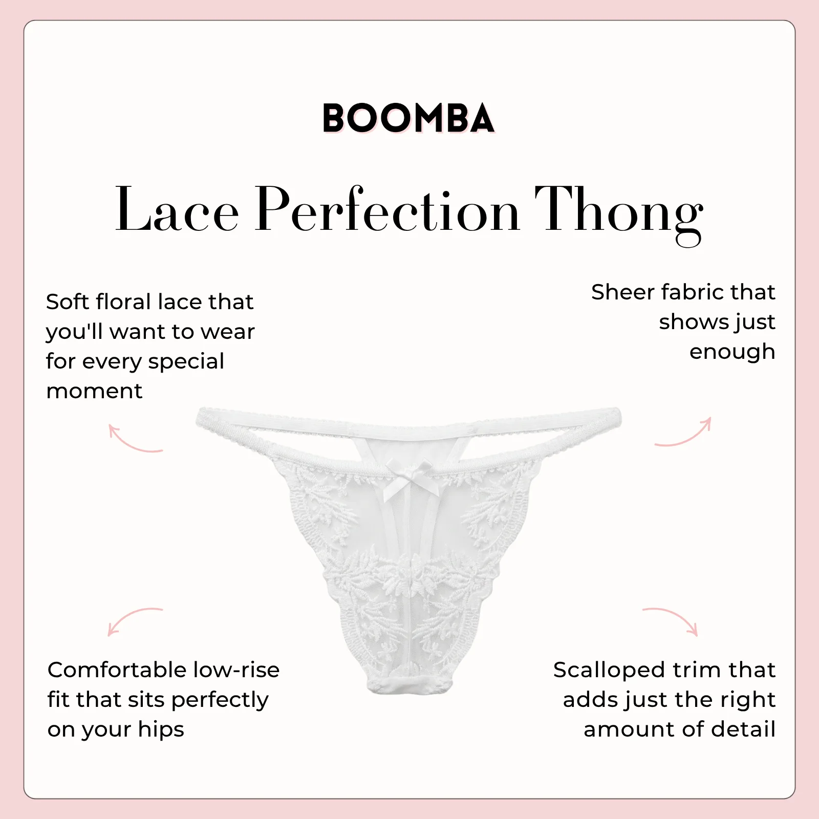 Lace Perfection Thong - Image 6