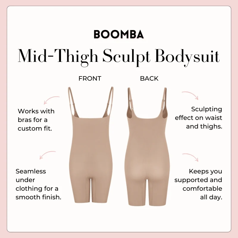 Mid-Thigh Sculpt Bodysuit - Image 23