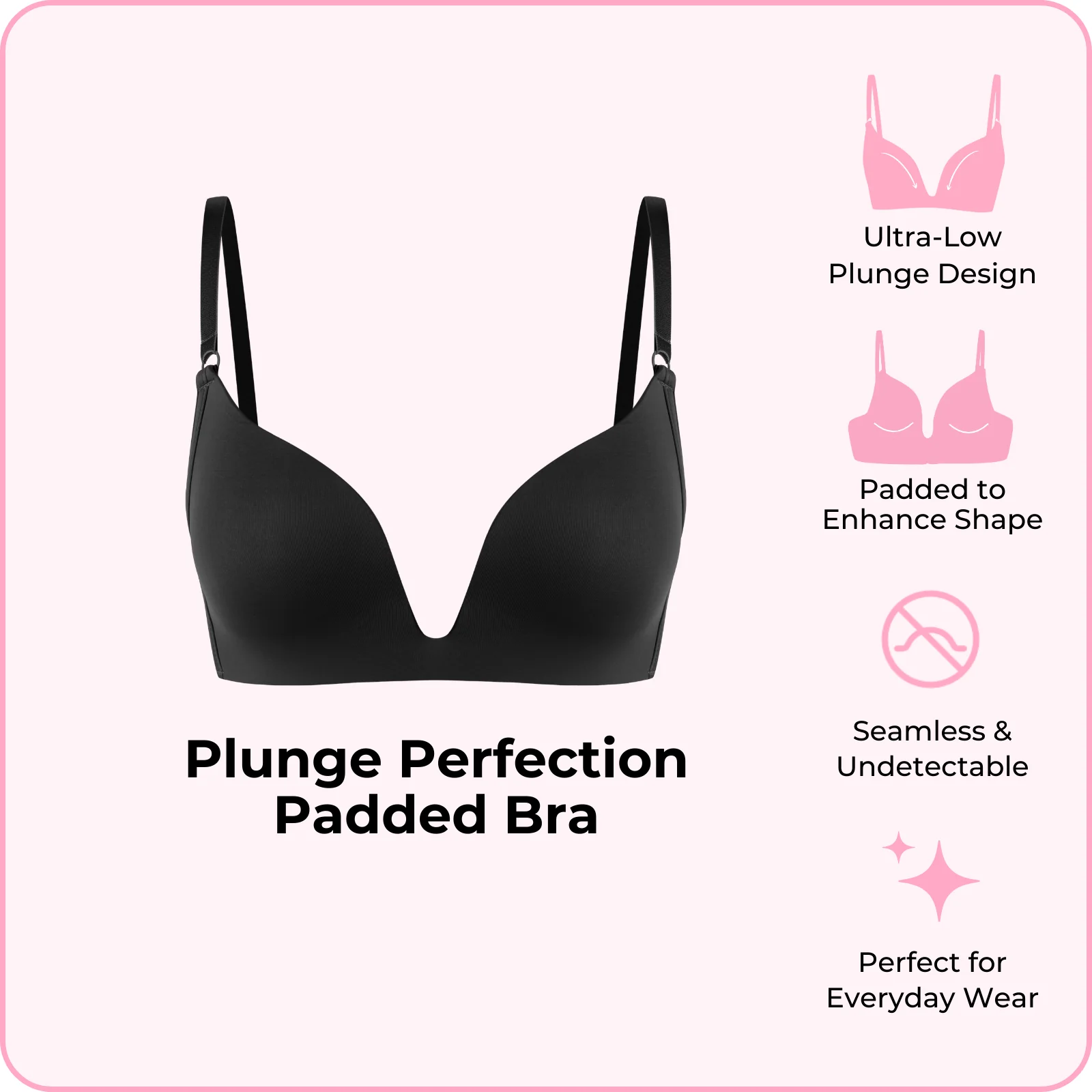 Plunge Perfection Padded Bra - Image 7
